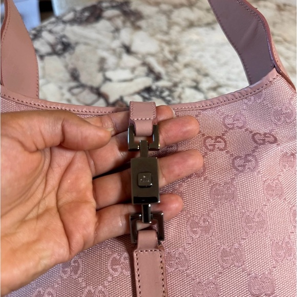 Pink Vintage Gucci Jackie Bag - Picture 9 of 13